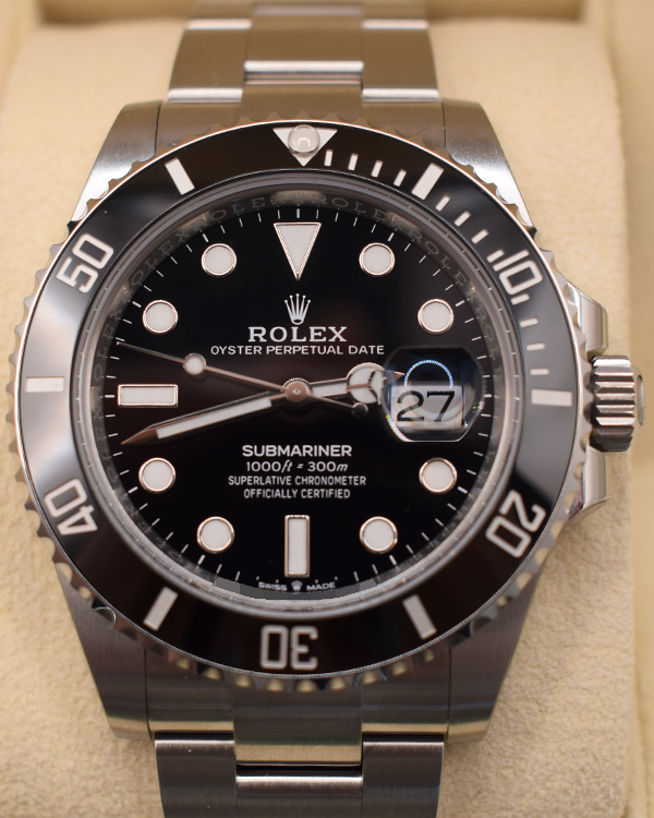 2023 Rolex Submariner 41MM Black Dial Oyster Bracelet (126610LN)