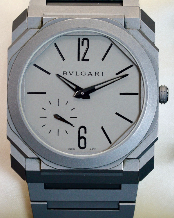 Bvlgari Octo Finissimo 40MM Grey Dial Titanium Bracelet (102713)