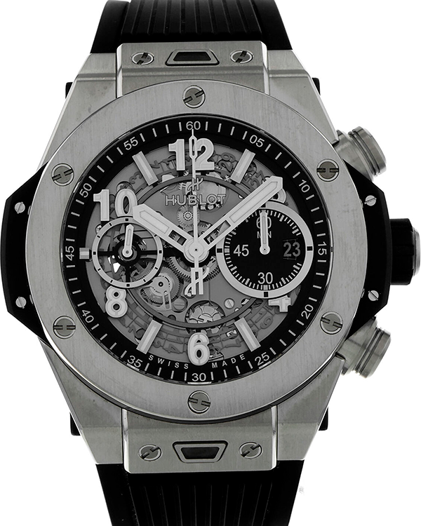 Hublot Big Bang "Unico" 44MM Skeleton Dial Rubber Strap (421.NX.1170.RX)