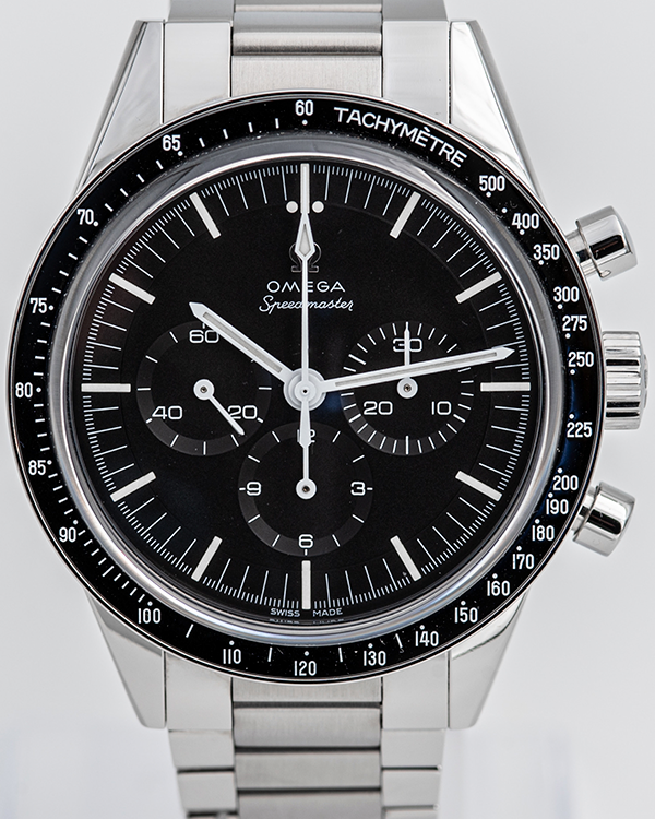 No Reserve - 2022 Omega Speedmaster "Ed White" 39.7MM Black Dial Steel Bracelet (311.30.40.30.01.001)