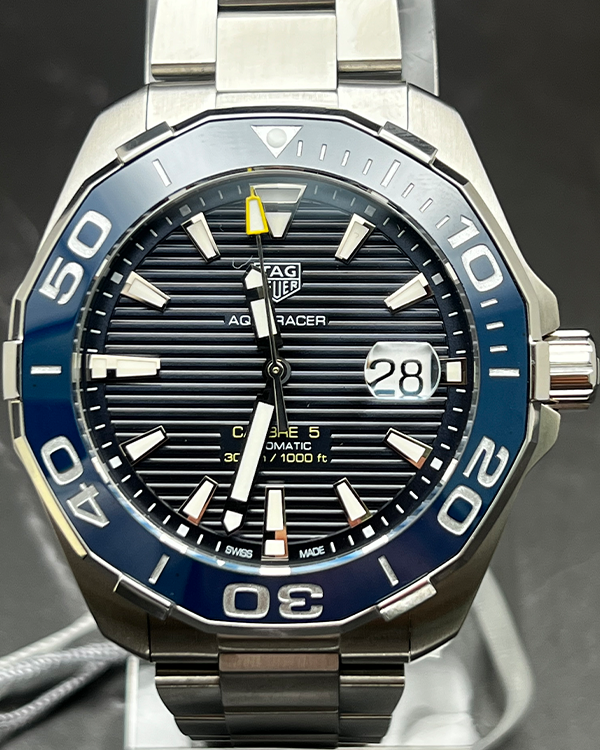 2020 Tag Heuer Aquaracer 300M 43MM Steel Blue Dial (WAY201B.BA0927)