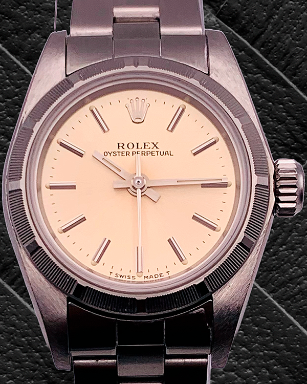 Rolex Oyster Perpetual 26MM White Dial Steel Bracelet (67230)