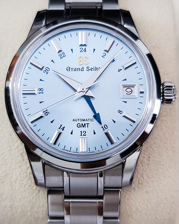 2024 Grand Seiko Elegance Collection L.E. 39.5MM Blue Dial Steel Bracelet (SBGM253)