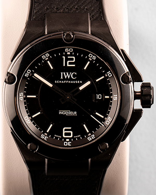 2016 IWC Ingenieur AMG "Black Series" 46MM Black Dial Textile Strap (IW322503)