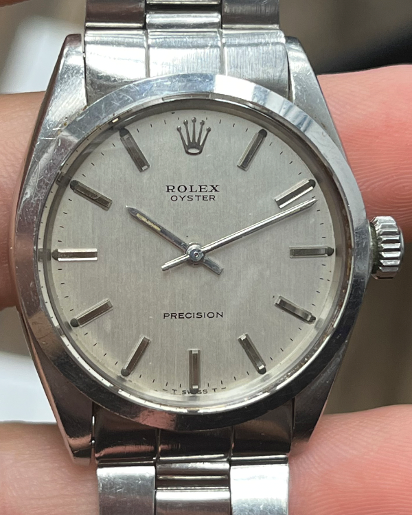 Rolex Oyster Precision 34MM Silver Dial Oyster Bracelet (6426)