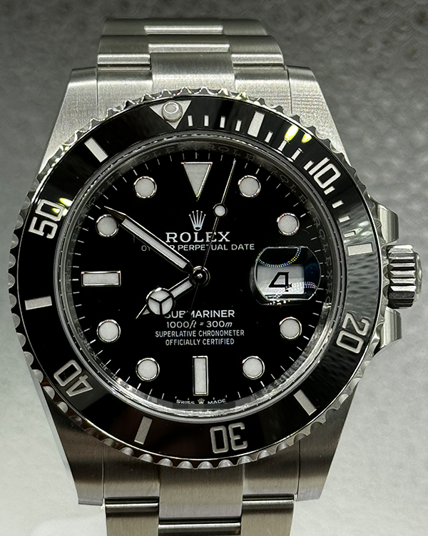 2023 Rolex Submariner Date 41MM Black Dial Oystersteel Bracelet (126610LN)