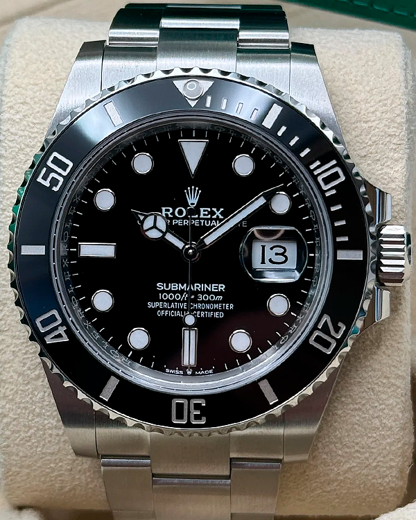 2024 Rolex Submariner 41MM Black Dial Oyster Bracelet (126610LN)