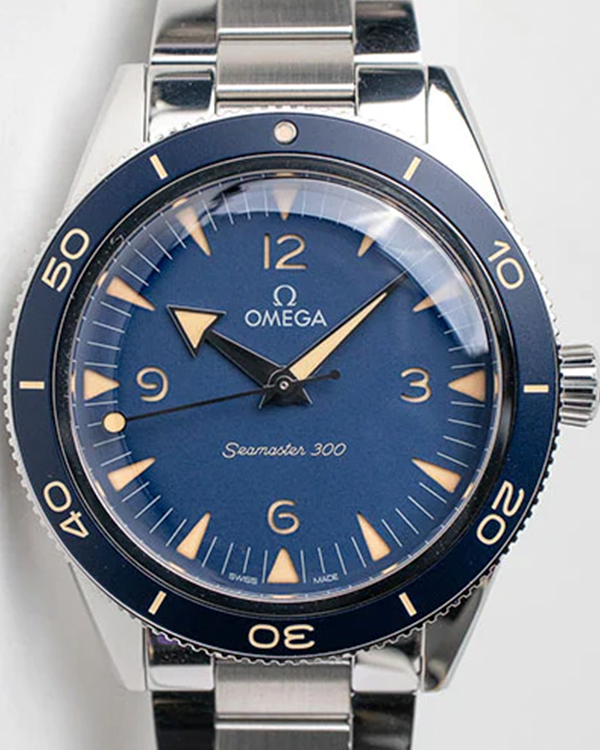 2024 Omega Seamaster 300M 41MM Blue Dial Steel Bracelet (234.30.41.21.03.001)