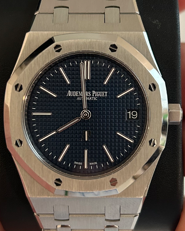 Audemars Piguet Royal Oak 39MM Blue Dial Steel Bracelet (16202ST.OO.1240ST.01)