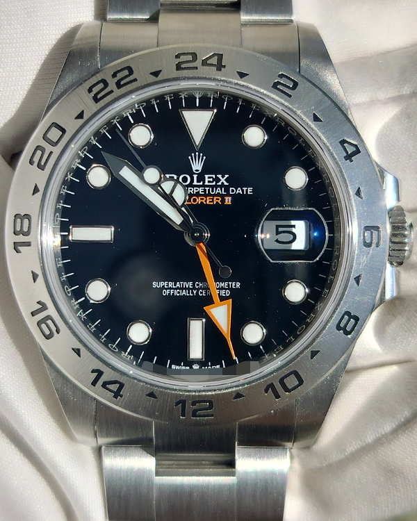 2023 Rolex Explorer II 42MM Black Dial Oyster Bracelet (226570)