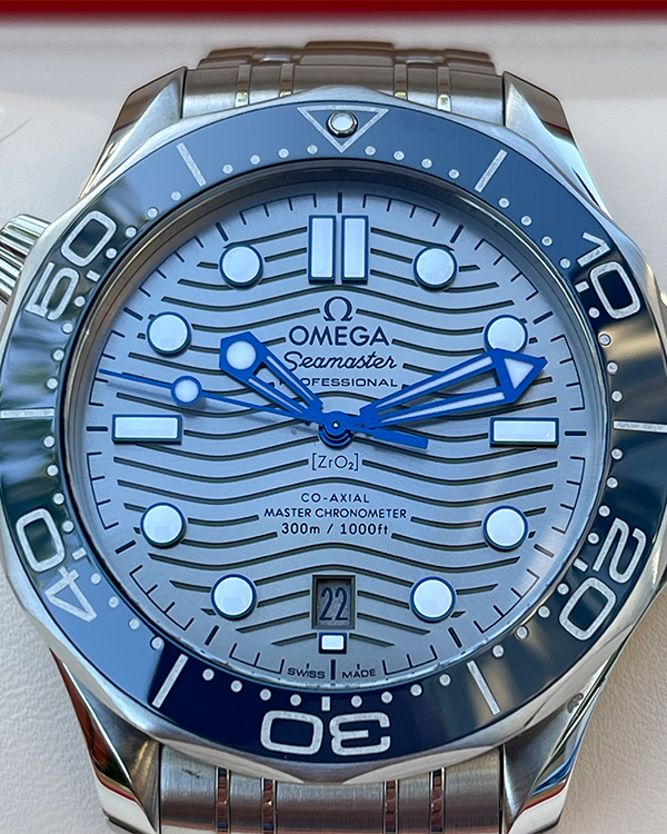 2020 Omega Seamaster Diver 300 M Steel Grey Dial (210.30.42.20.06.001)