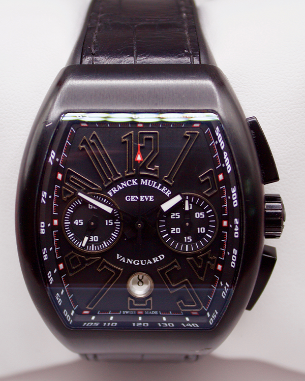 Franck Muller Vanguard 44MM Titanium Black Dial (VA45CCDT)