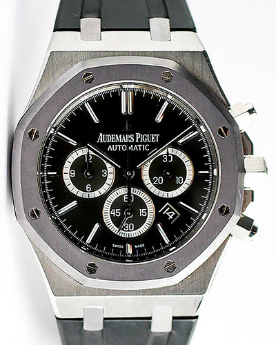 Audemars Piguet Royal Oak "Leo Messi" L.E. 41MM Black Dial Rubber Strap (26325TS.OO.D005CR.01)