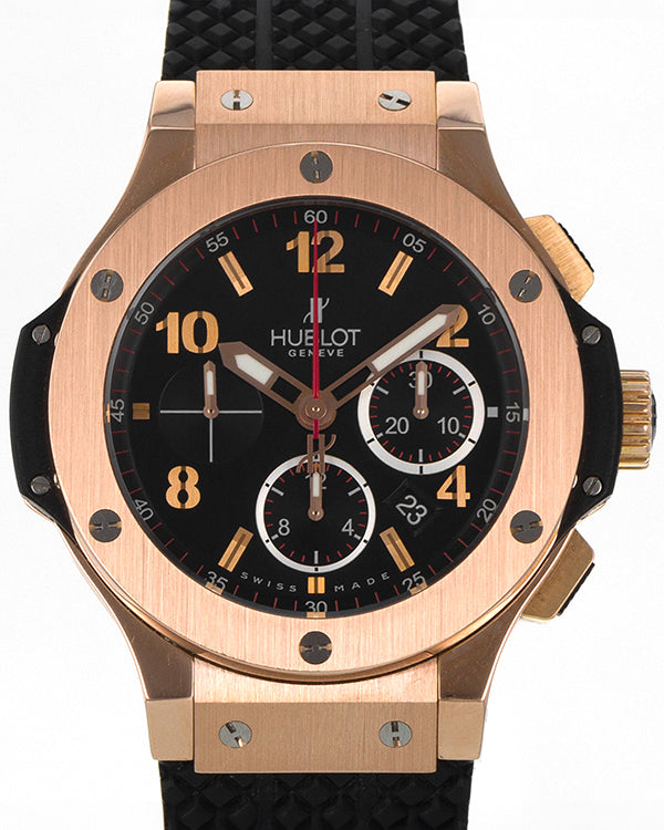 Hublot Big Bang 44MM Black Dial Rubber Strap (301.PX.130.RX)