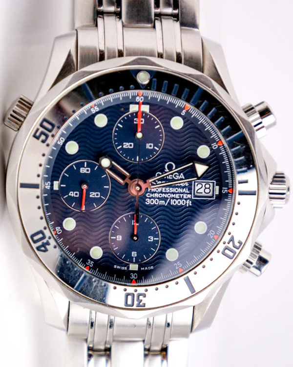 Omega Seamaster Diver 300M 41.5MM Blue Dial Steel Bracelet (2598.80.00)