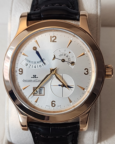 Jaeger-LeCoultre Master Eight Days 41.5MM Rose Gold Silver Dial (Q1602420)