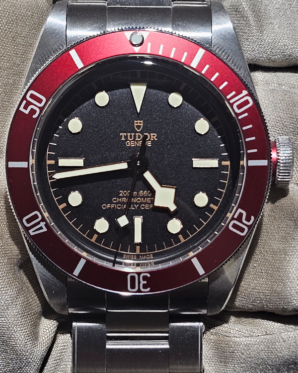 Tudor Black Bay Heritage 41MM Black Dial Steel Bracelet (79230)