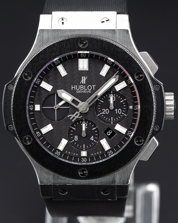 2019 Hublot Big Bang 44MM Black Dial Rubber Strap (301.SM.1770.RX)