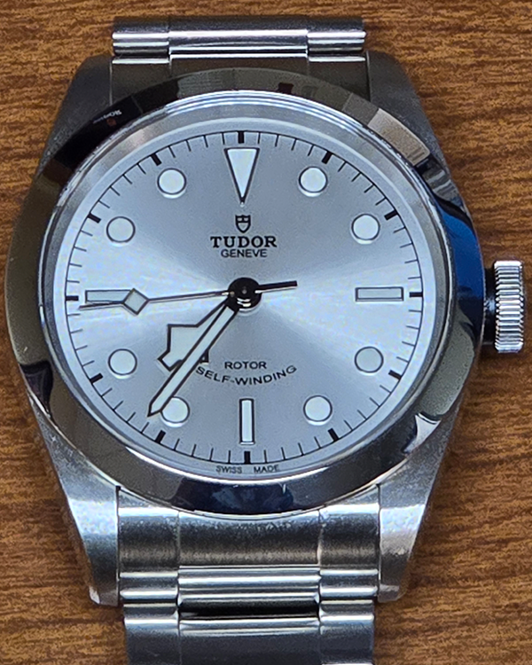 2022 Tudor Black Bay "Smiley" 41MM Silver Dial Steel Bracelet (79540)