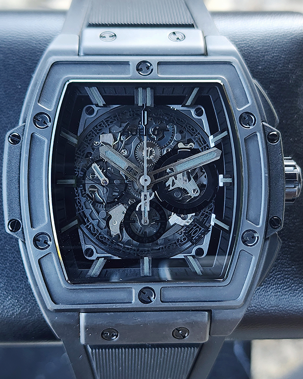 2016 Hublot Spirit Of Big Bang L.E. 45MM Skeleton Dial Rubber Strap (601.CI.0110.RX)