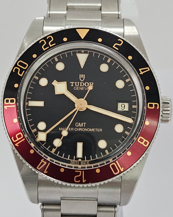 2024 Tudor Black Bay 58 GMT "Coke" 39MM Black Dial Steel Bracelet (7939G1A0NRU)