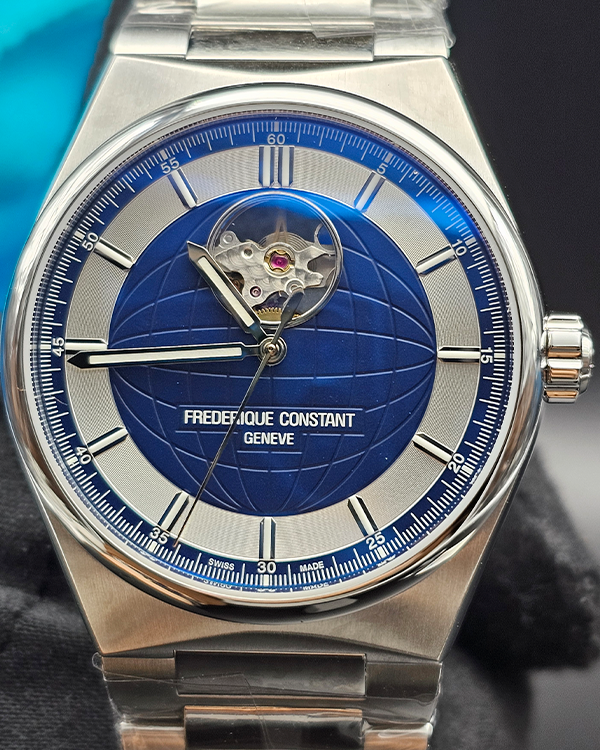 No Reserve - Frederique Constant Highlife L.E. 41MM Blue Dial Steel Bracelet (FC-310NS4NH6B)