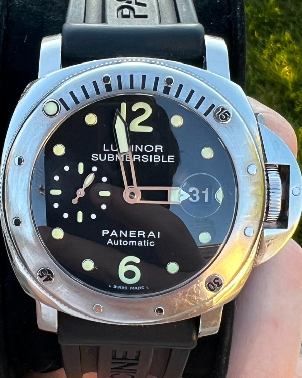 Panerai Luminor Submersible 44MM Steel Black Dial (PAM00024)