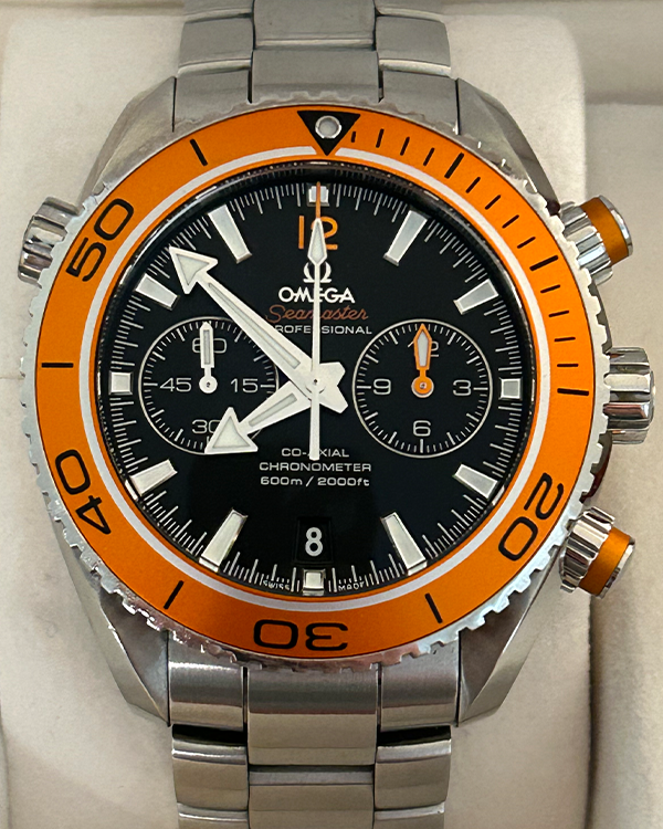 Omega Seamaster Planet Ocean Co‑Axial Chronometer Steel Black Dial (232.30.46.51.01.002)