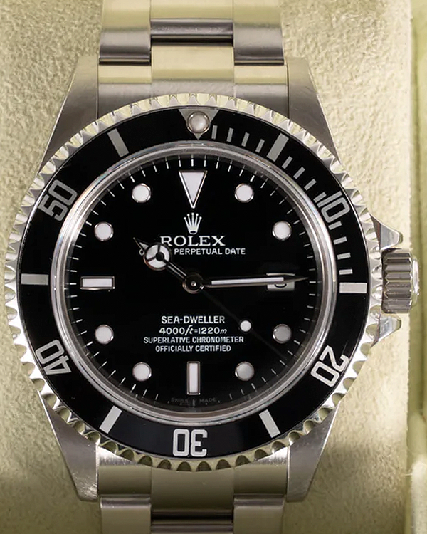 2007 Rolex Sea-Dweller 40MM Black Dial Oyster Bracelet (16600)