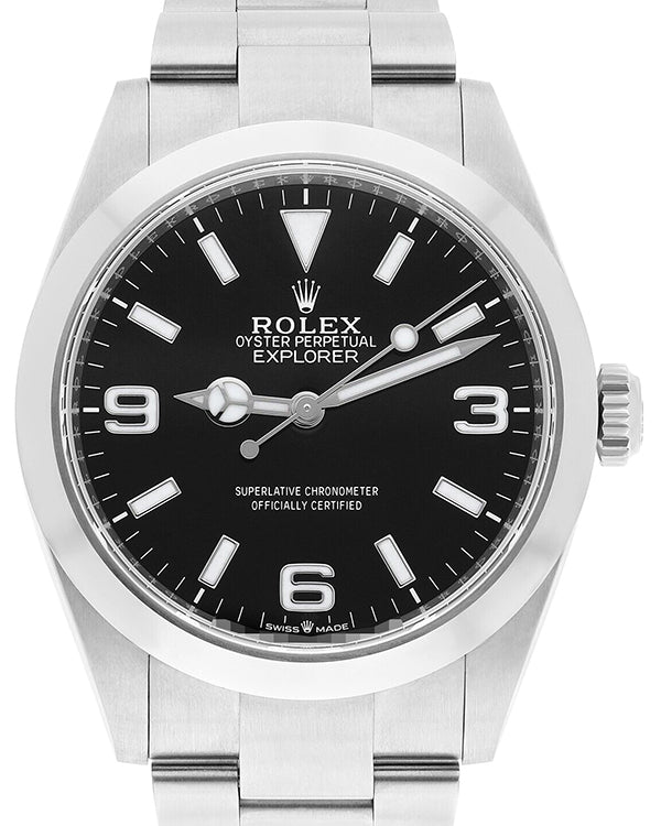 2023 Rolex Explorer 40MM Black Dial Oyster Bracelet (224270)