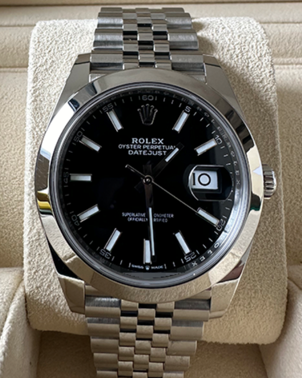 2022 Rolex Datejust 41MM Black Dial Jubilee Bracelet (126300)