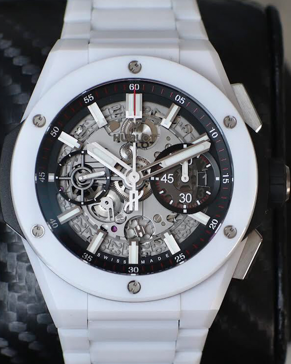 2022 Hublot Big Bang Integral White Ceramic Skeleton Dial (451.HX.1123.HX)