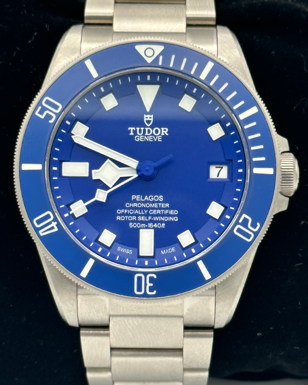 2023 Tudor Pelagos Titanium/Steel Blue Dial (M25600TB-0001)