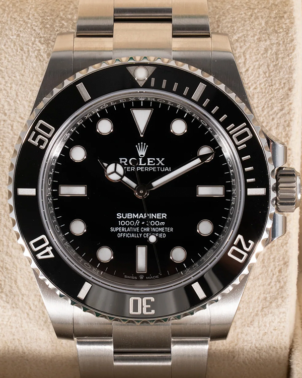 2024 Rolex Submariner No Date 41MM Black Dial Oyster Bracelet (124060)