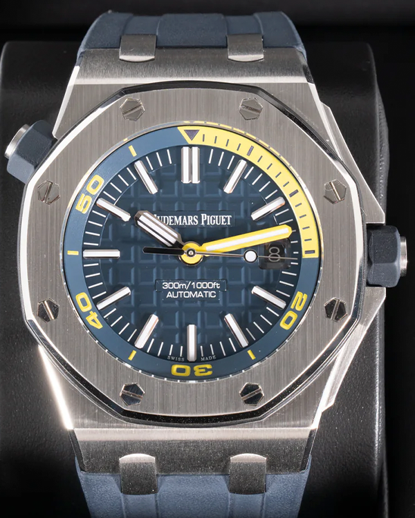 2017 Audemars Piguet Royal Oak Offshore Diver 42MM Blue Dial Rubber Strap (15710ST.OO.A027CA.01)