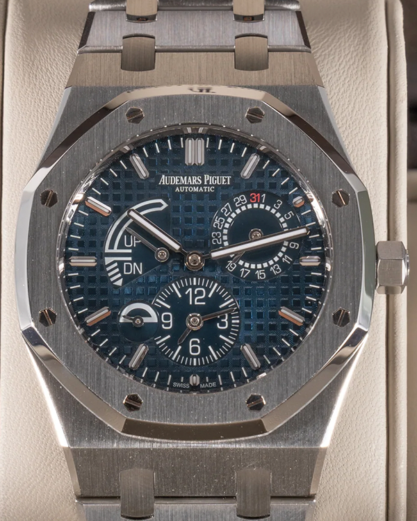 2017 Audemars Piguet Royal Oak Dual Time L.E. 39MM Blue Dial Steel Bracelet (26124ST.OO.D018CR.01)