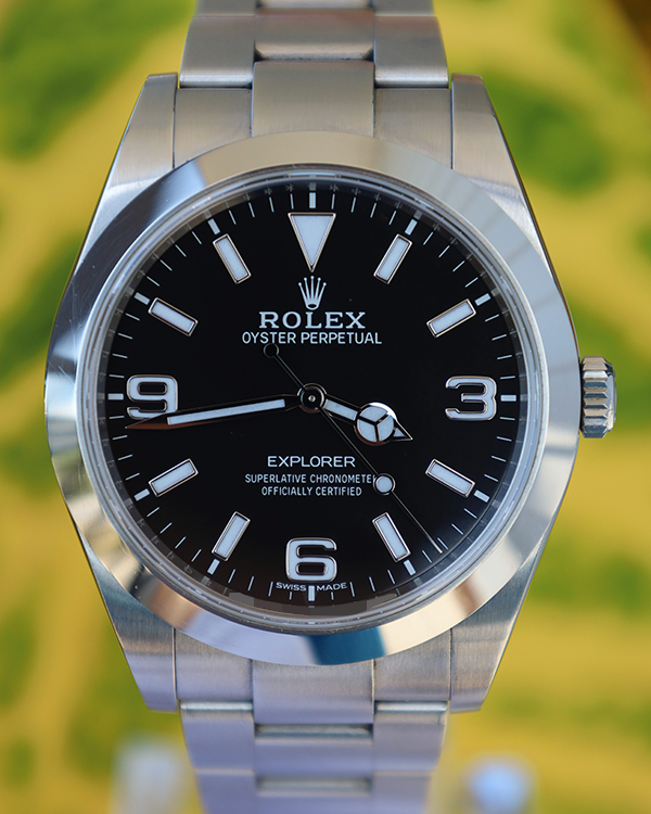 2017 Rolex Explorer MK2 39MM Steel Black Dial (214270)