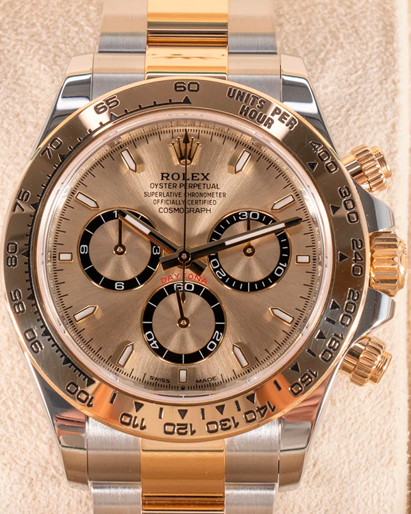 2024 Rolex Cosmograph Daytona 40MM Champagne Dial Two Tone Oyster Brac 2024-rolex-cosmograph-daytona-40mm-champagne-dial-two-tone-oyster-brac