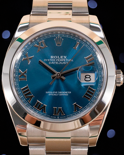 2024 Rolex Datejust 41MM Blue Dial Oyster Bracelet (126300)