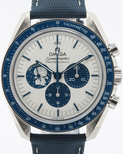 2024 Omega Speedmaster Anniversary Series “Silver Snoopy Award” 42MM Silver Dial Textile Strap (310.32.42.50.02.001)