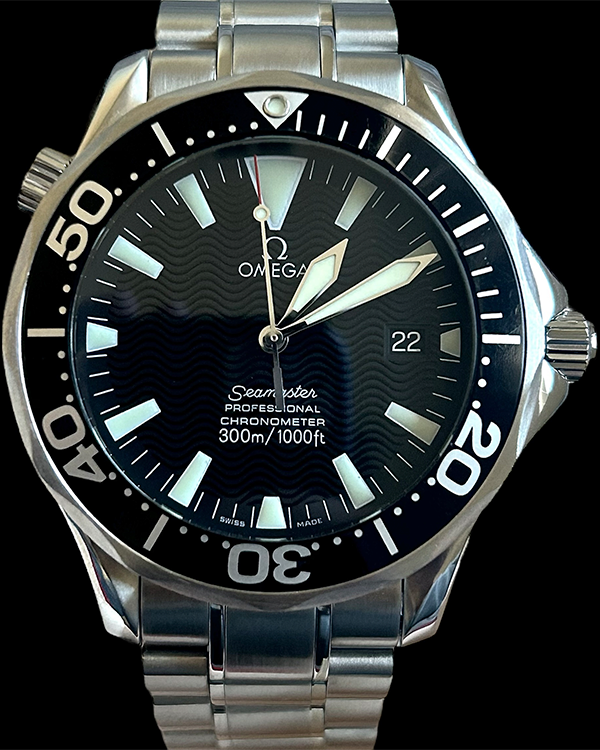 No Reserve - Omega Seamaster Diver 300M "Peter Blake Seamaster" 41MM Black Dial Steel Bracelet (2254.50)