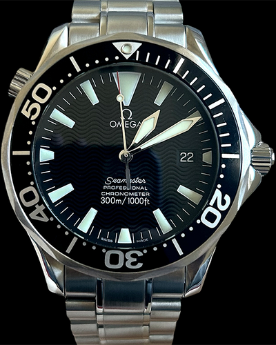 No Reserve - Omega Seamaster Diver 300M "Peter Blake Seamaster" 41MM Black Dial Steel Bracelet (2254.50)