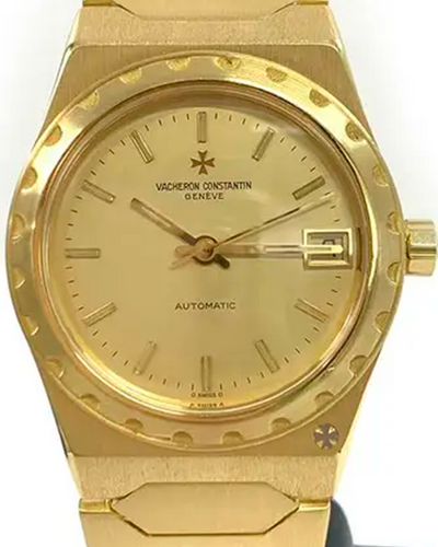 Vacheron Constantin Vintage 222 34MM Champagne Dial Yellow Gold Bracelet (46003/411J-S-623D)