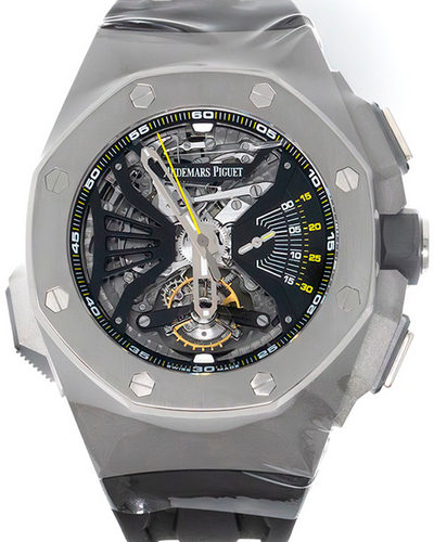 2017 Audemars Piguet Royal Oak Concept Supersonnerie 44MM Skeleton Dial Rubber Strap (26577TI)