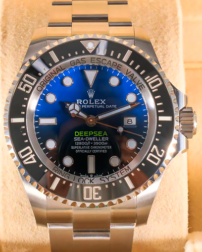 2021 Rolex Sea-Dweller Deepsea "James Cameron" 44MM D-Blue Dial Oyster Bracelet (126660)