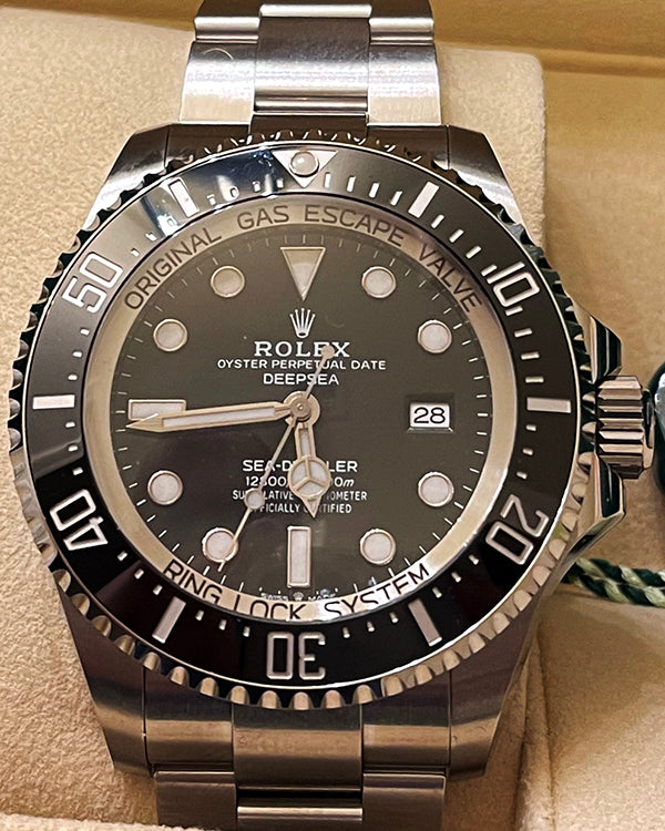 2021 Rolex Sea-Dweller 44MM Black Dial Oyster Bracelet (126660)