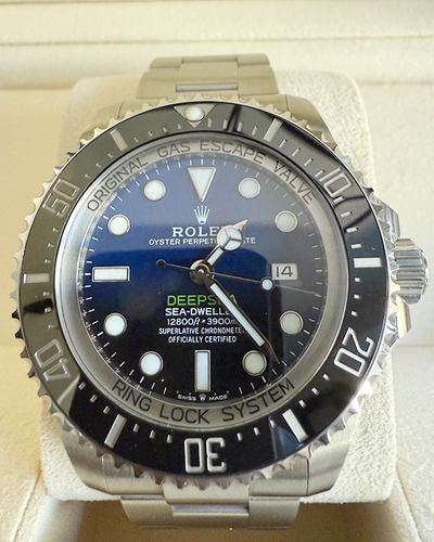 2019 Rolex Sea-Dweller Deepsea "James Cameron" 44MM D-Blue Dial Oyster Bracelet (126660)