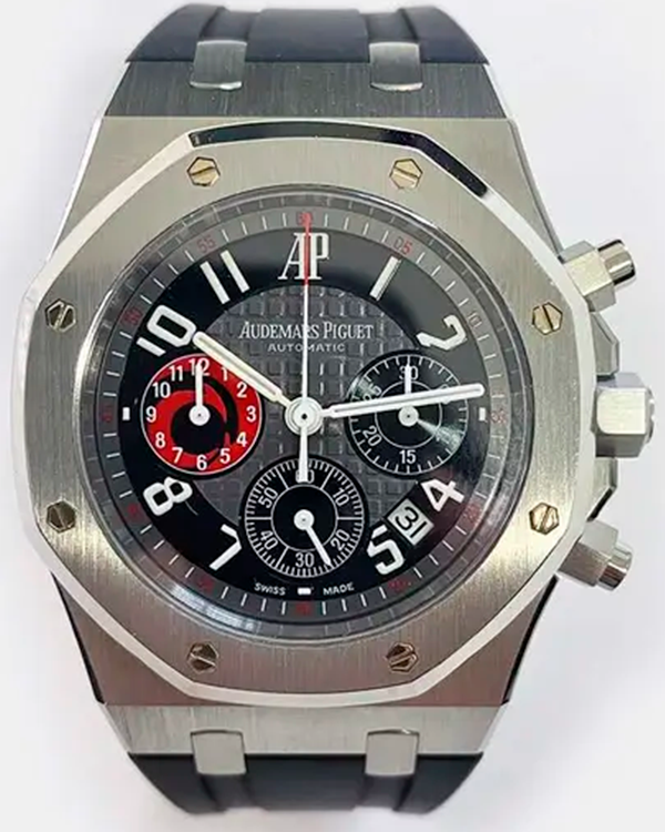 2008 Audemars Piguet Royal Oak "City Of Sails" 30th Anniversary 39MM Slate Dial Rubber Strap (25979ST)