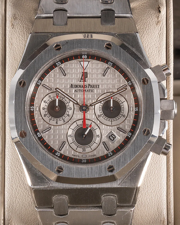 2012 Audemars Piguet Royal Oak Chronograph 39MM Silver Dial Steel Bracelet (26300ST.OO.1110ST.06)