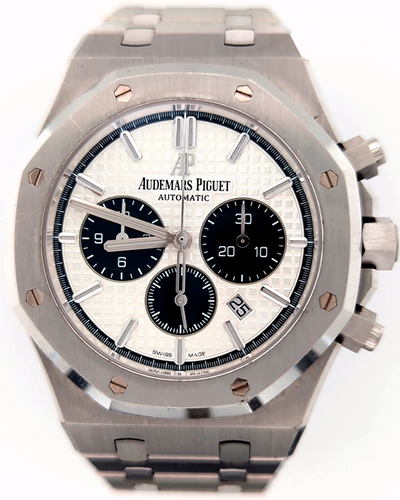 2019 Audemars Piguet Royal Oak 41MM Silver Dial Steel Bracelet (26331ST)